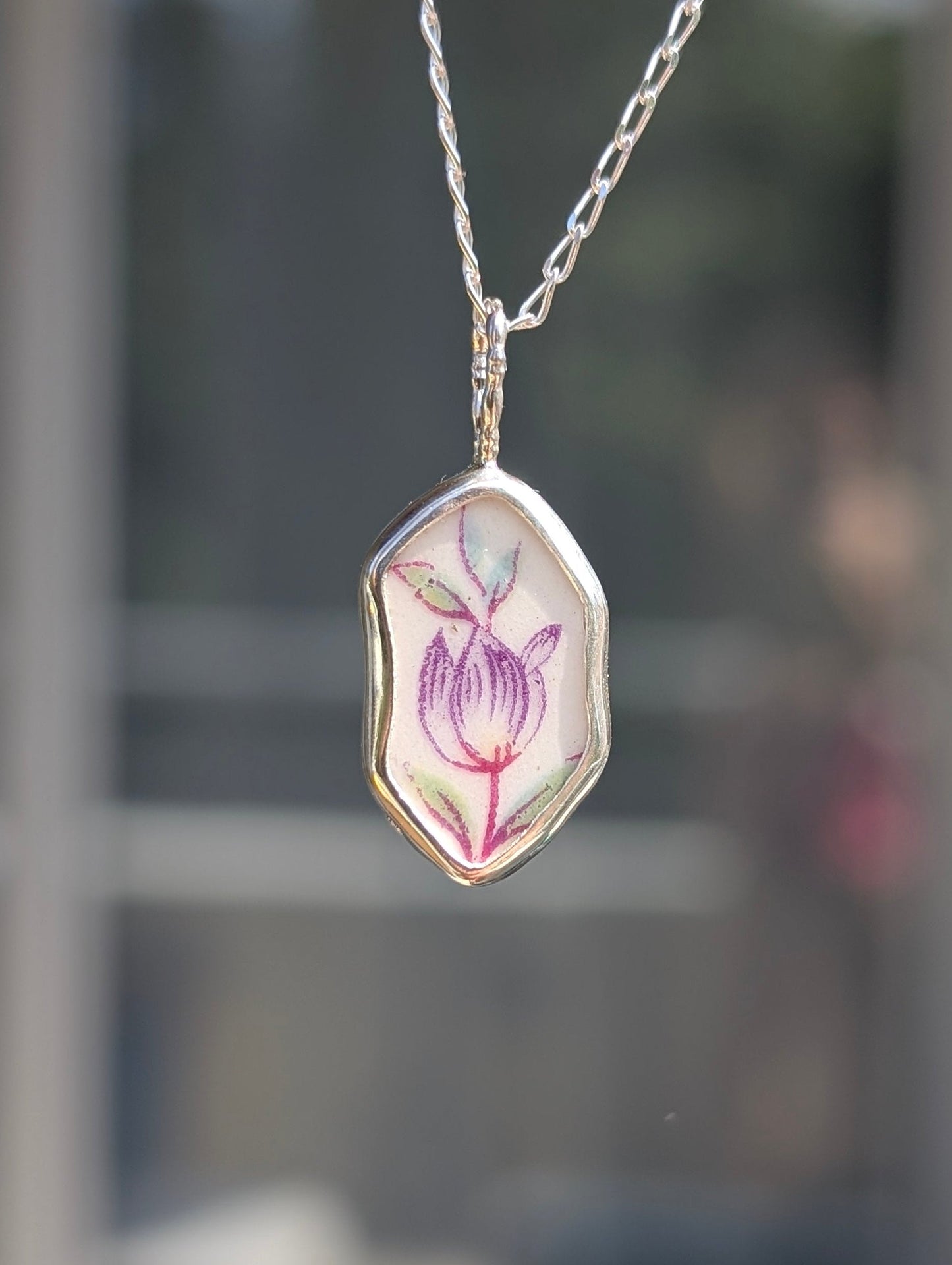 Collier poterie