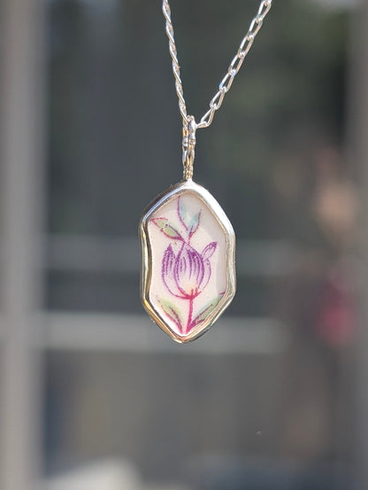 Collier poterie