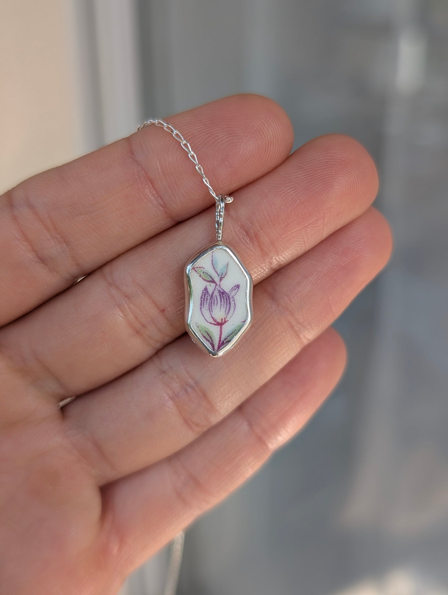 Collier poterie