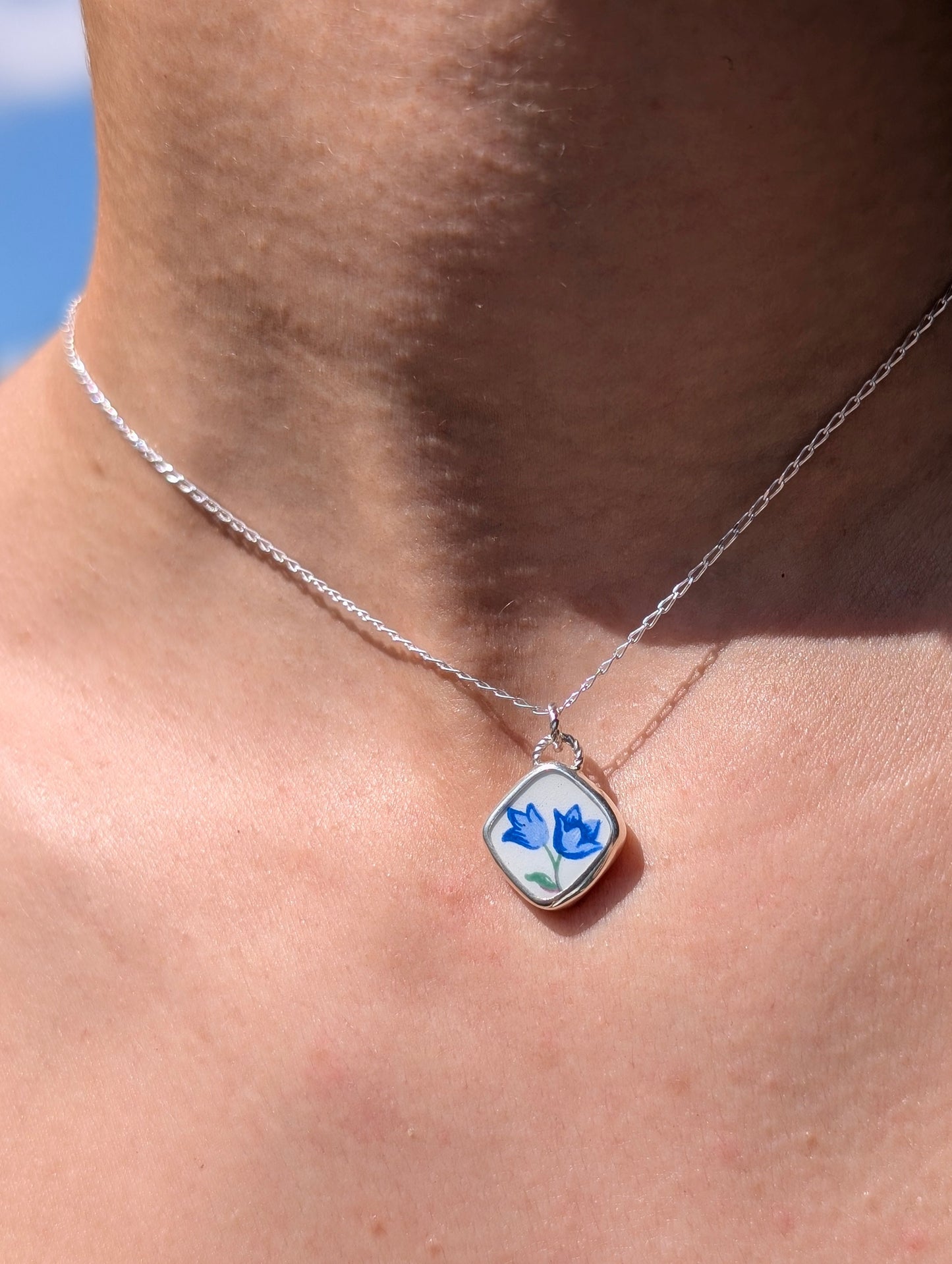 Collier poterie