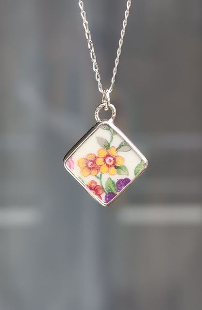 Collier porcelaine opaque