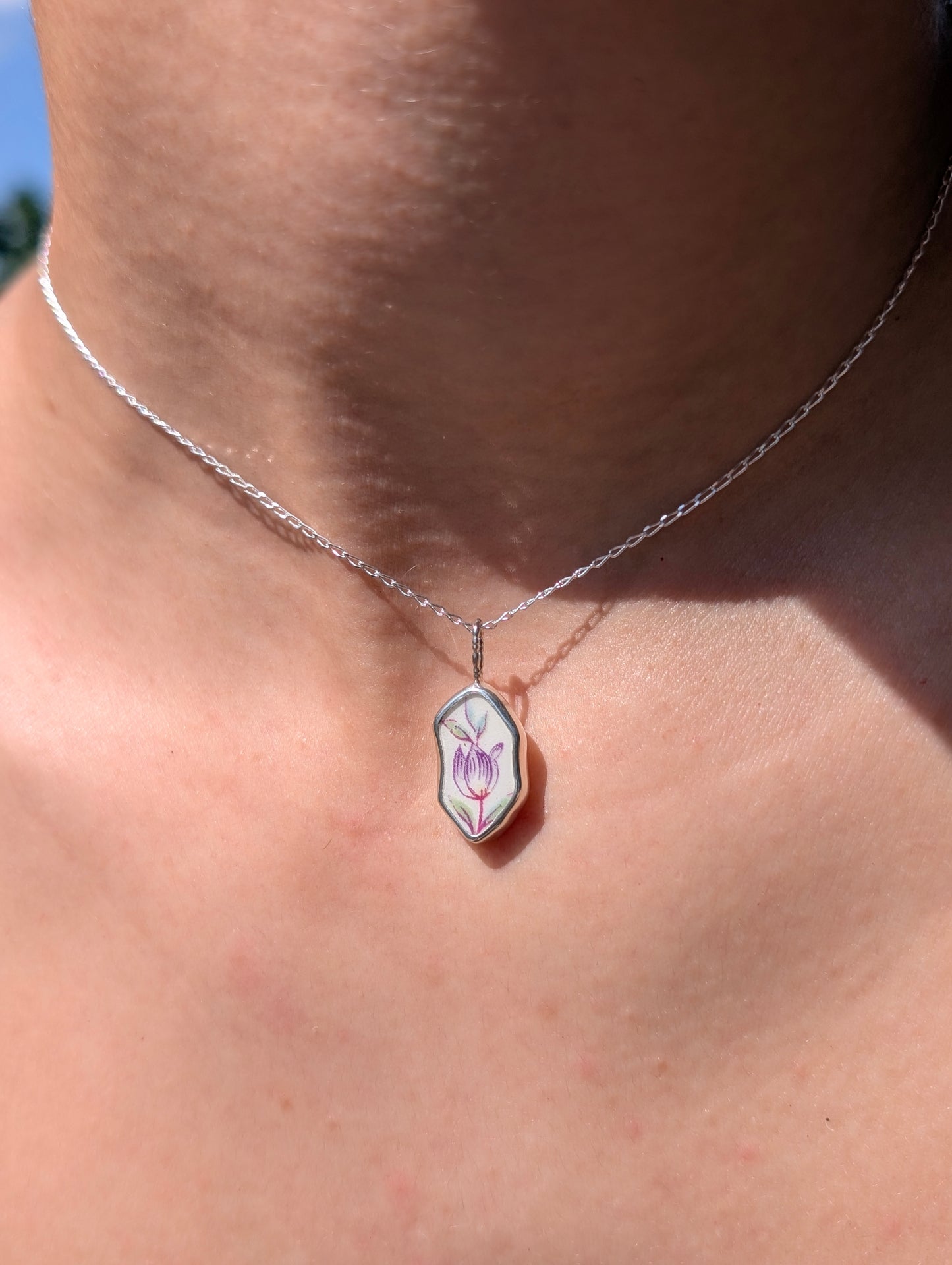 Collier poterie