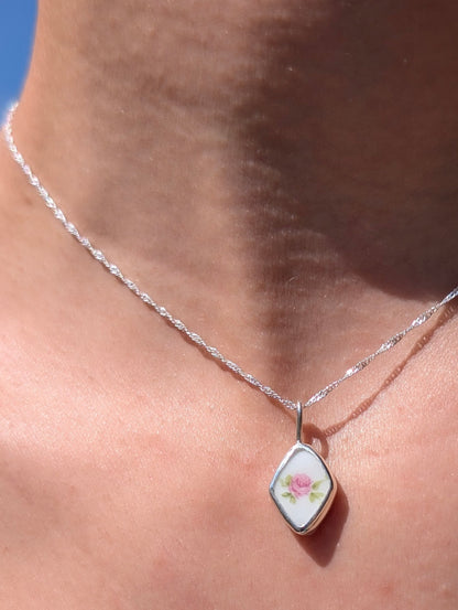 Collier porcelaine