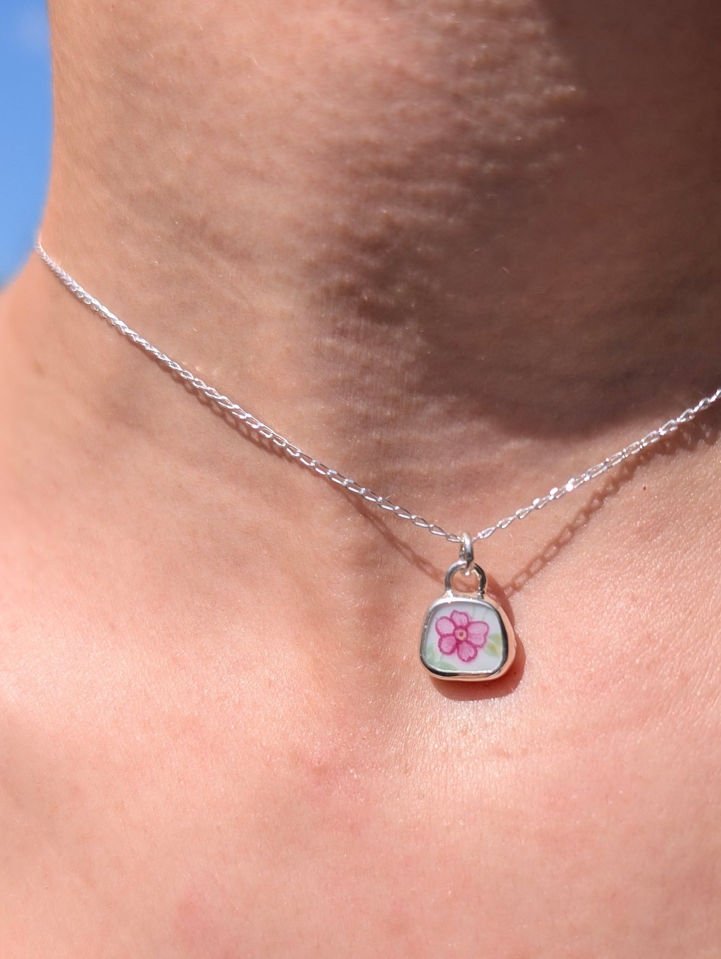 Collier porcelaine