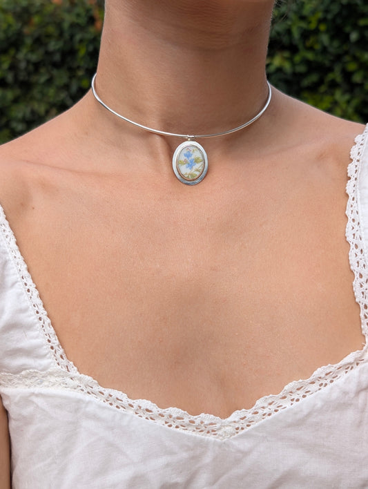 Collier porcelaine