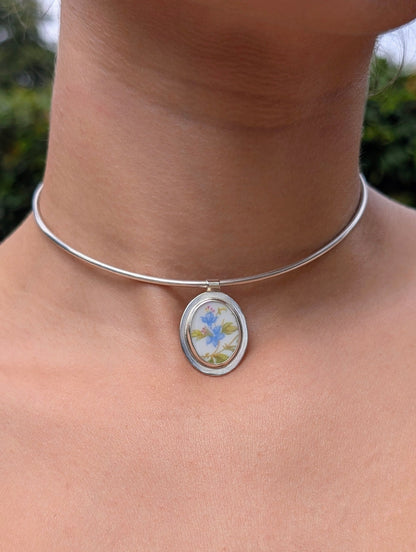 Collier porcelaine